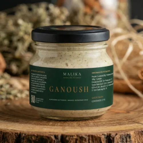 Ganoush al Merken Fuego Mapuche untable artesanal de almendras